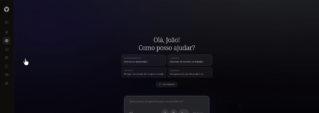Nova página de Documentos